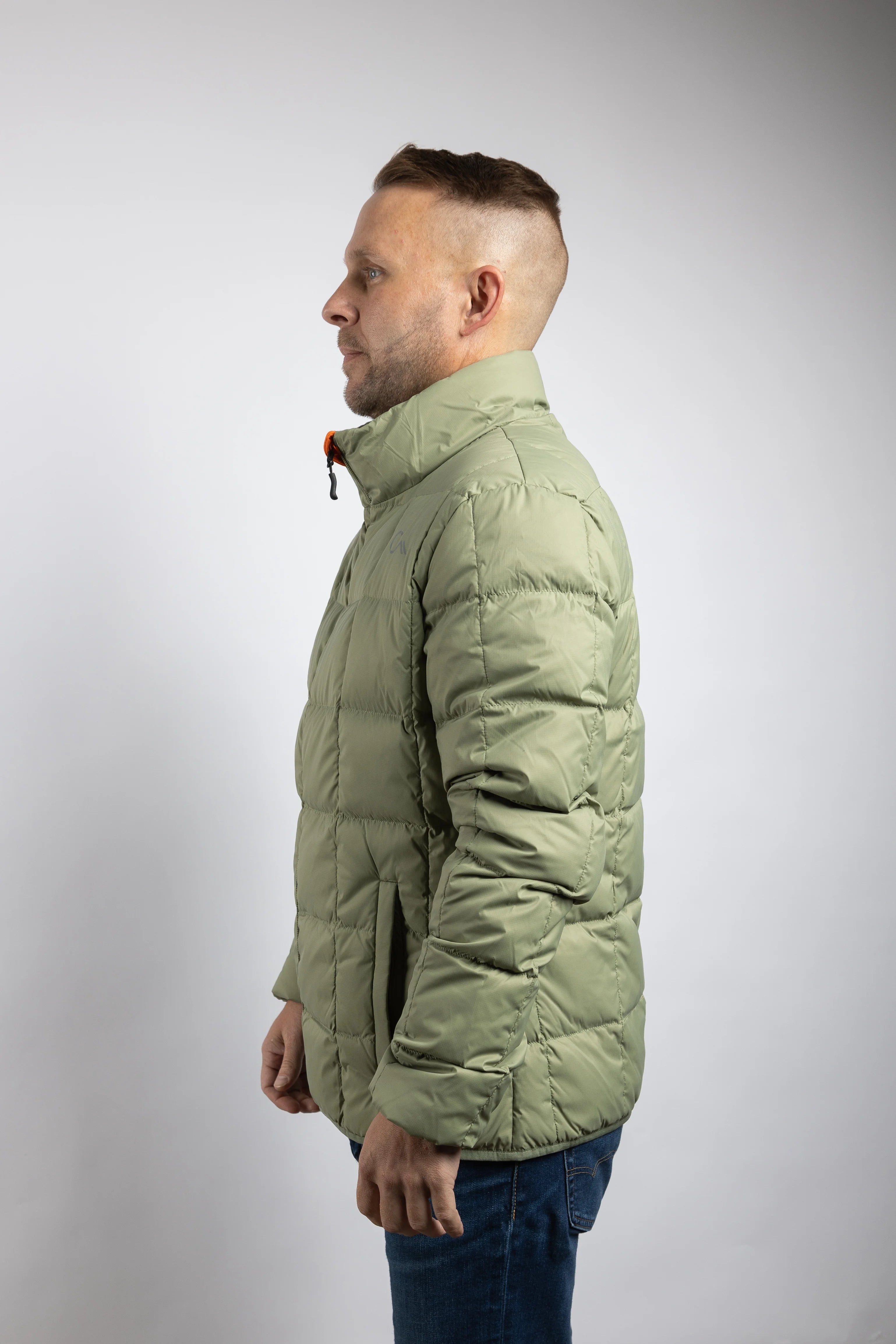 Men's Infinity Pocket Down Puffer Jacket