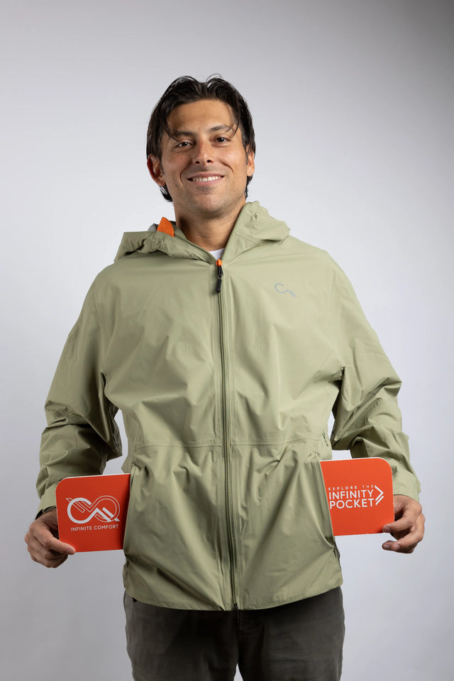 Men's Infinity Pocket Rain Jacket