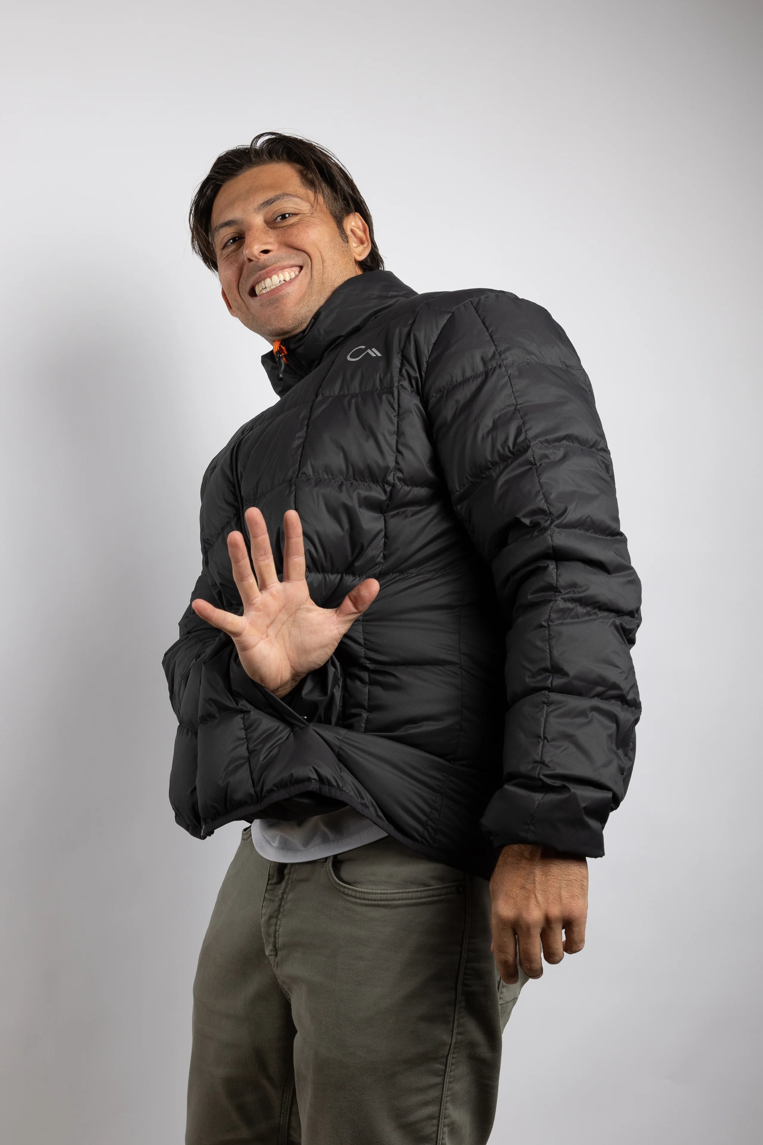 Men's Infinity Pocket Down Puffer Jacket