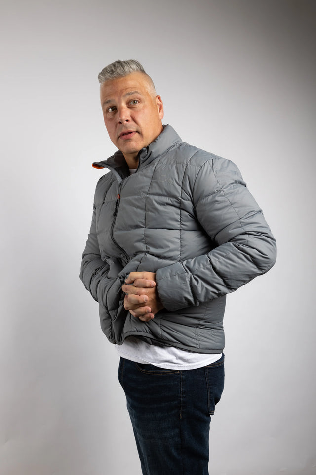 Men's Infinity Pocket Down Puffer Jacket