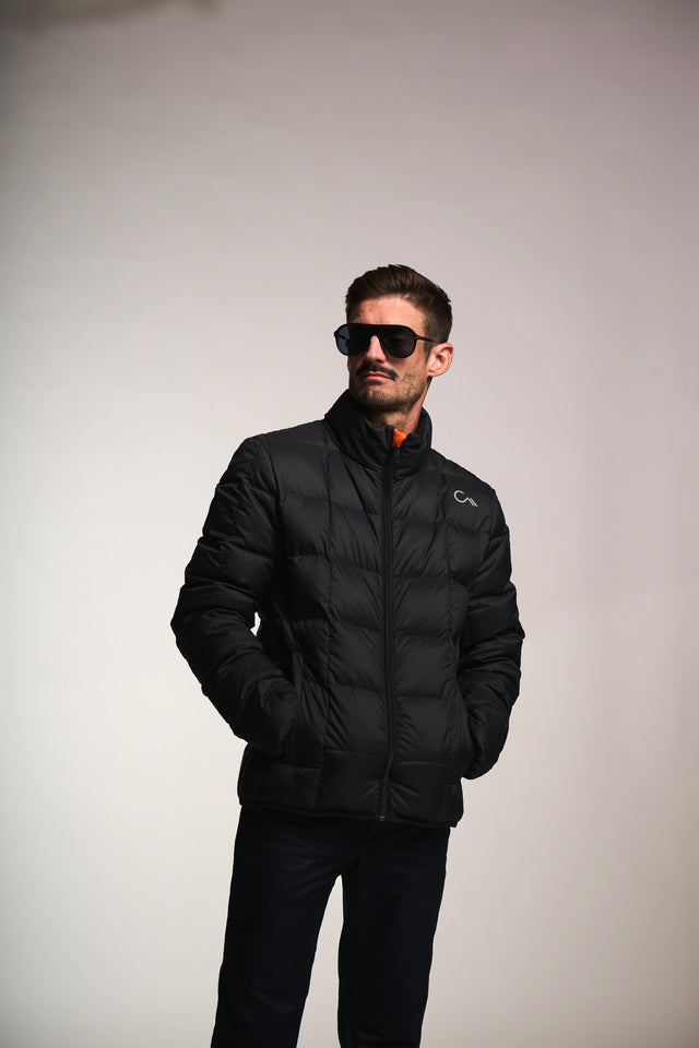 Men's Infinity Pocket Quilted Down Jacket